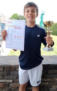 2. Platz für Nachwuchstalent Finn